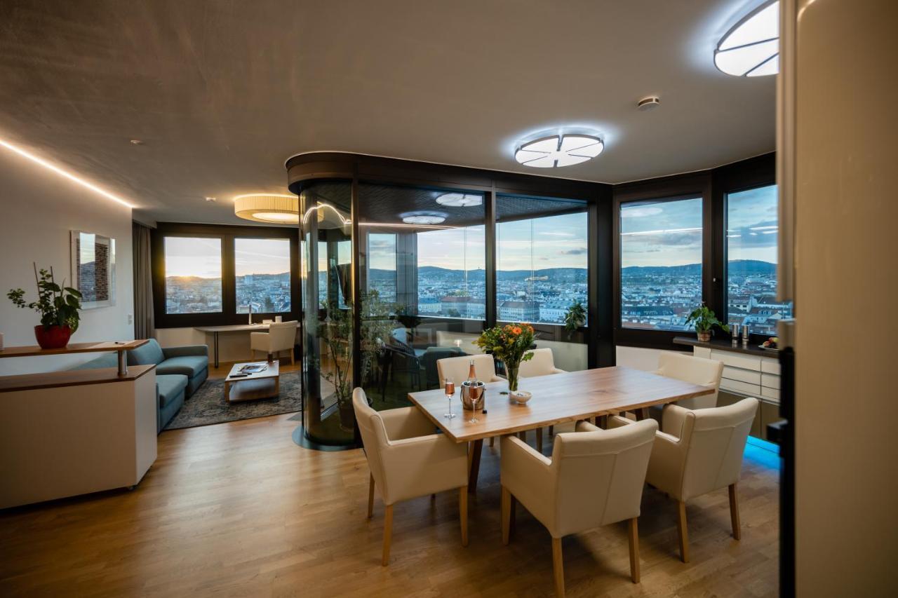 Skyflats Vienna - Rooftop Apartments Bagian luar foto
