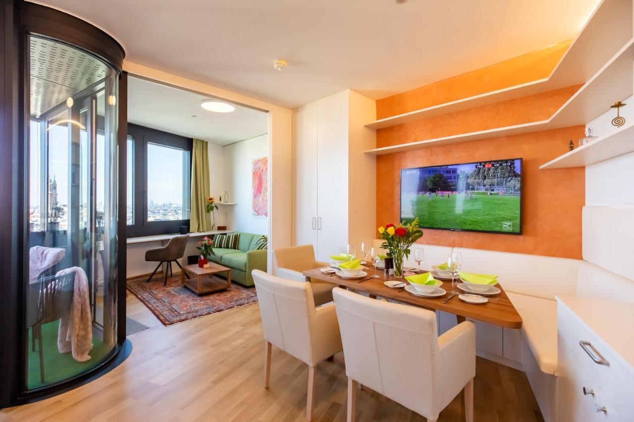 Skyflats Vienna - Rooftop Apartments Bagian luar foto