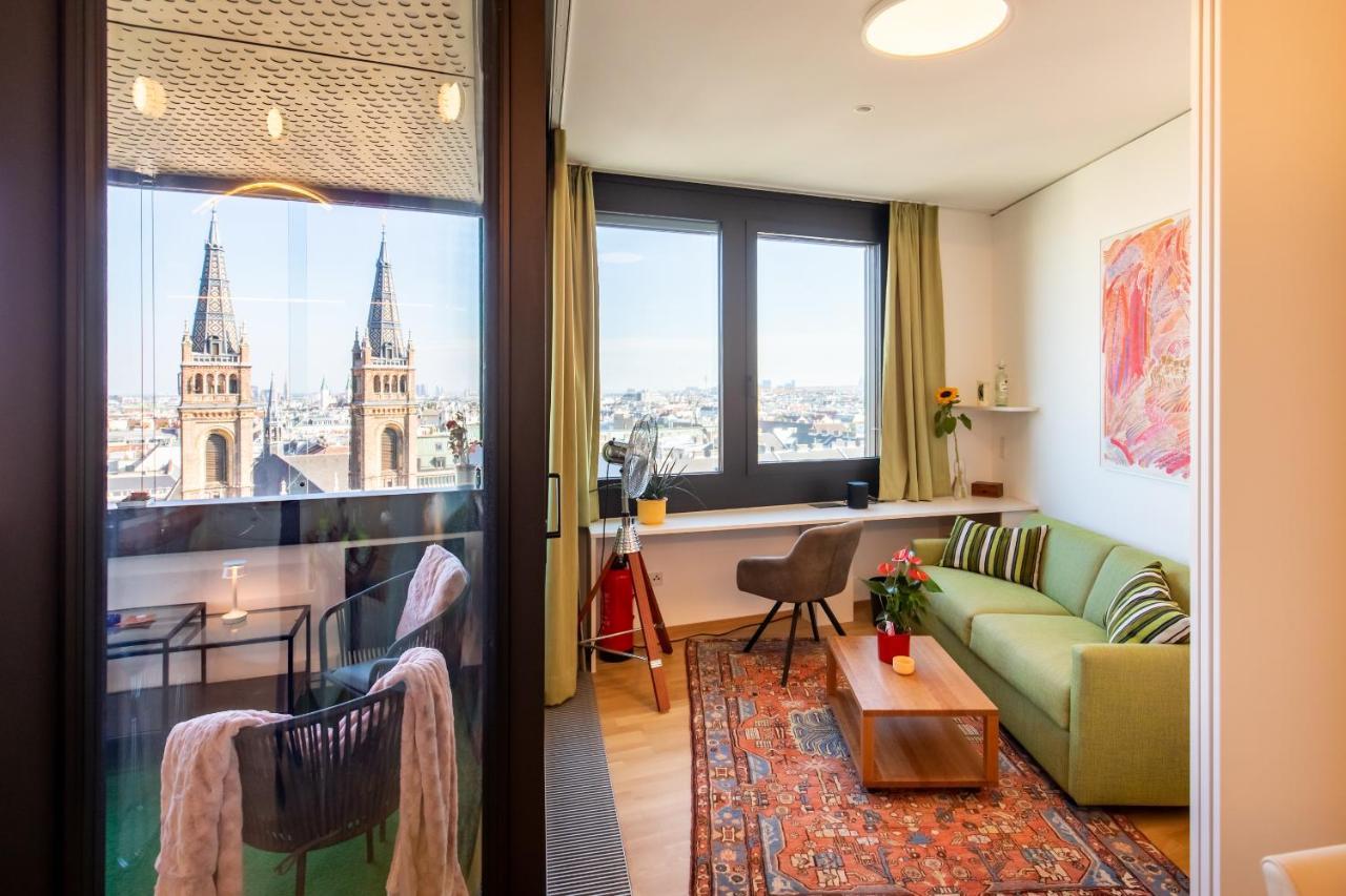Skyflats Vienna - Rooftop Apartments Bagian luar foto