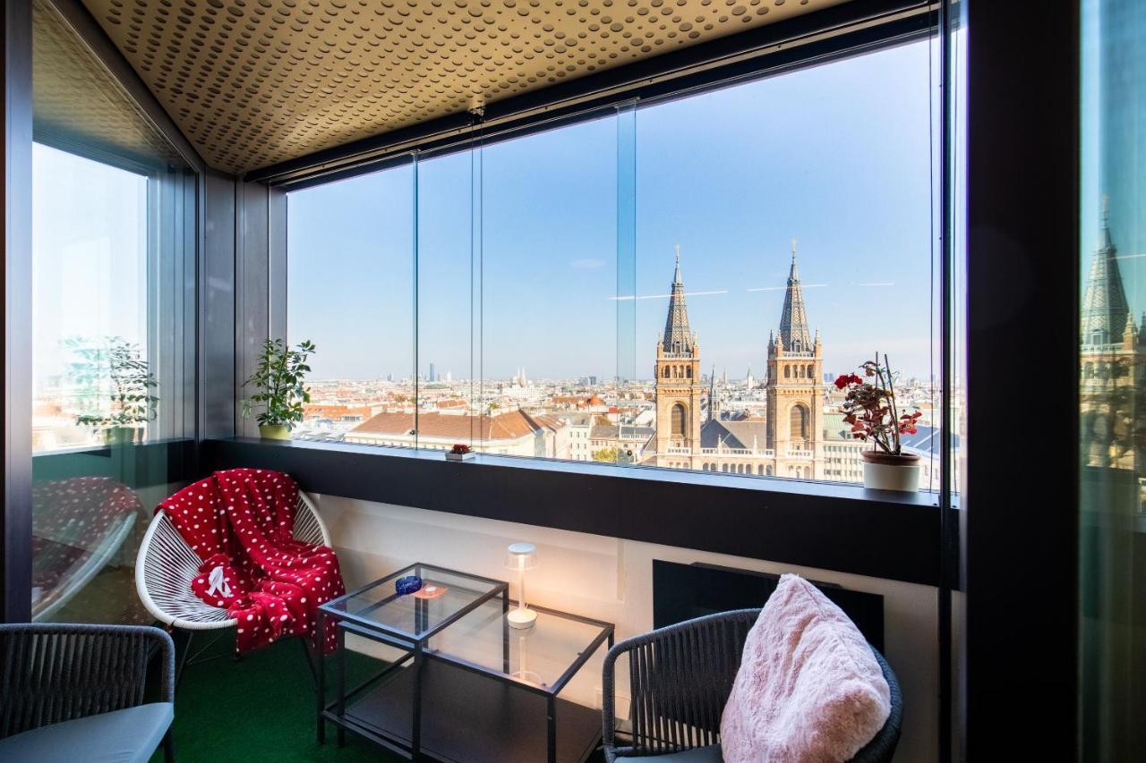 Skyflats Vienna - Rooftop Apartments Bagian luar foto