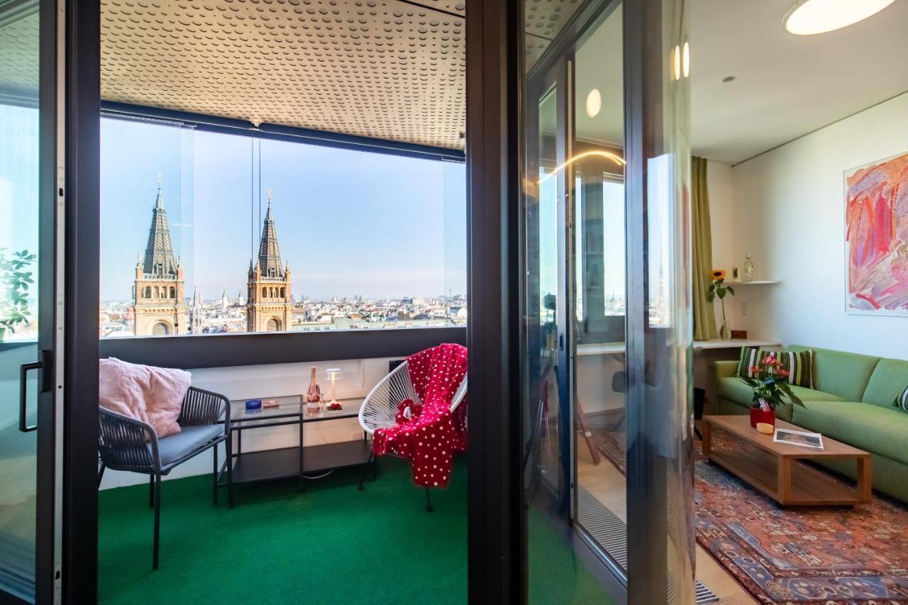 Skyflats Vienna - Rooftop Apartments Bagian luar foto