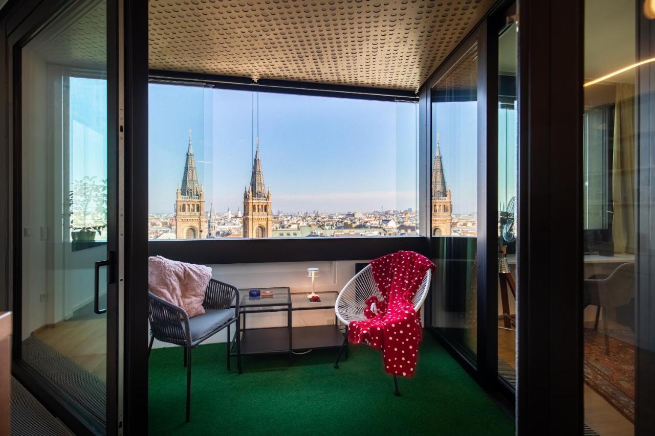 Skyflats Vienna - Rooftop Apartments Bagian luar foto