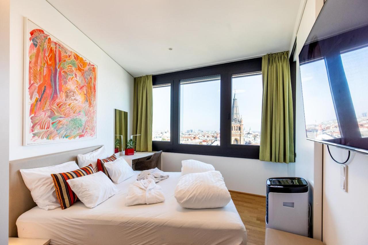 Skyflats Vienna - Rooftop Apartments Bagian luar foto