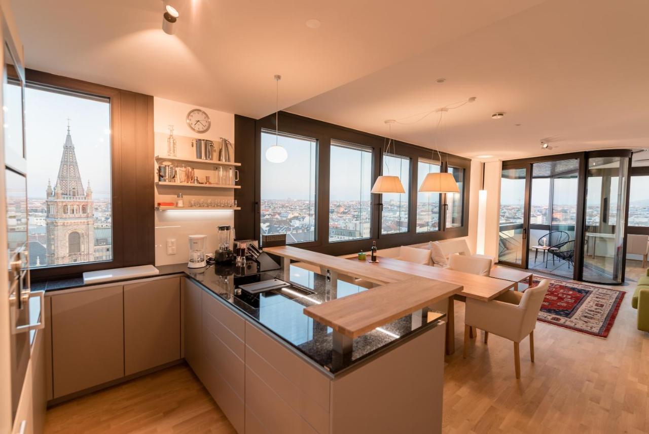 Skyflats Vienna - Rooftop Apartments Bagian luar foto