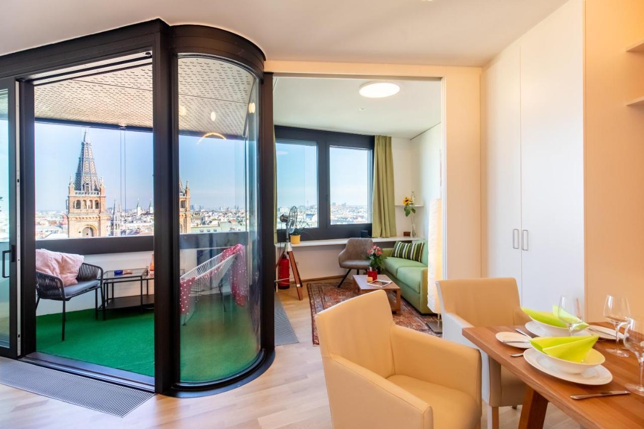 Skyflats Vienna - Rooftop Apartments Bagian luar foto