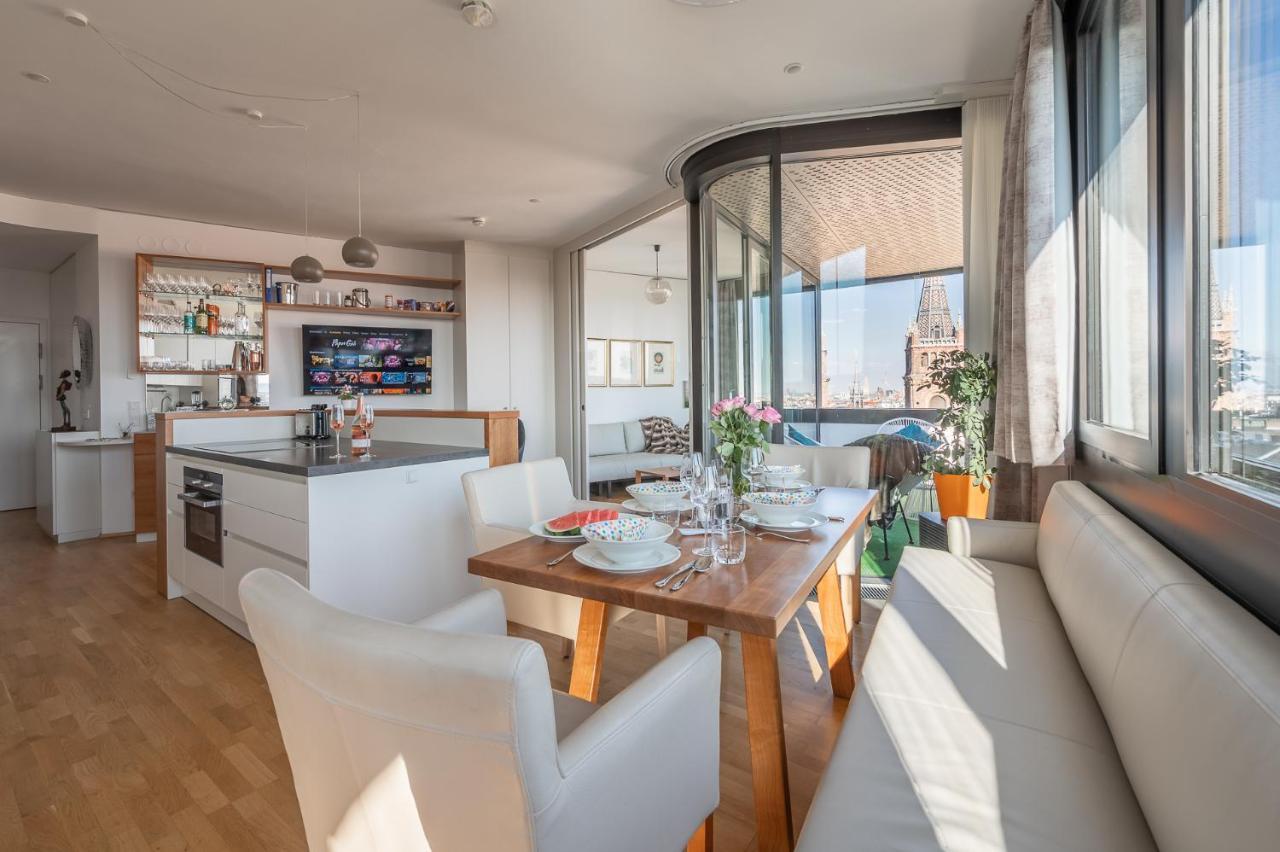 Skyflats Vienna - Rooftop Apartments Bagian luar foto