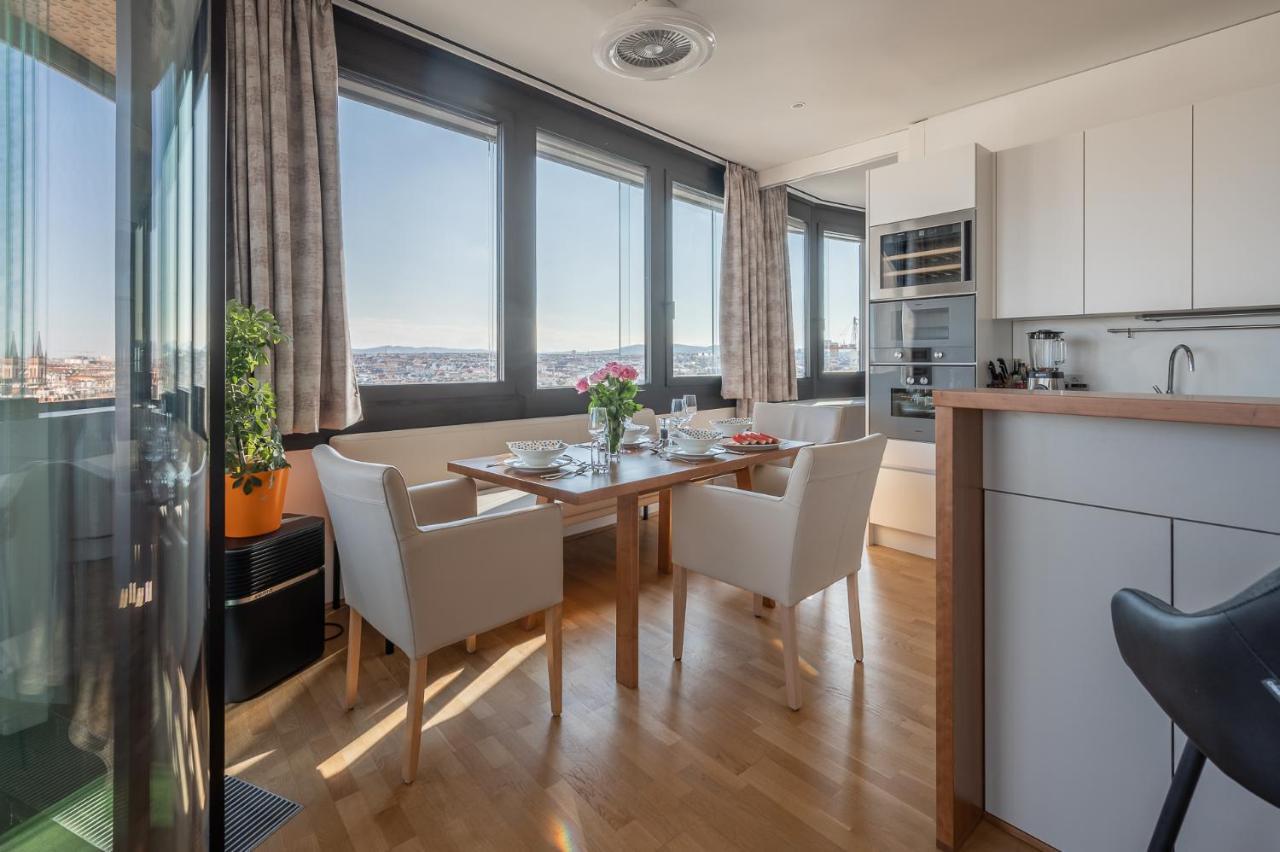 Skyflats Vienna - Rooftop Apartments Bagian luar foto