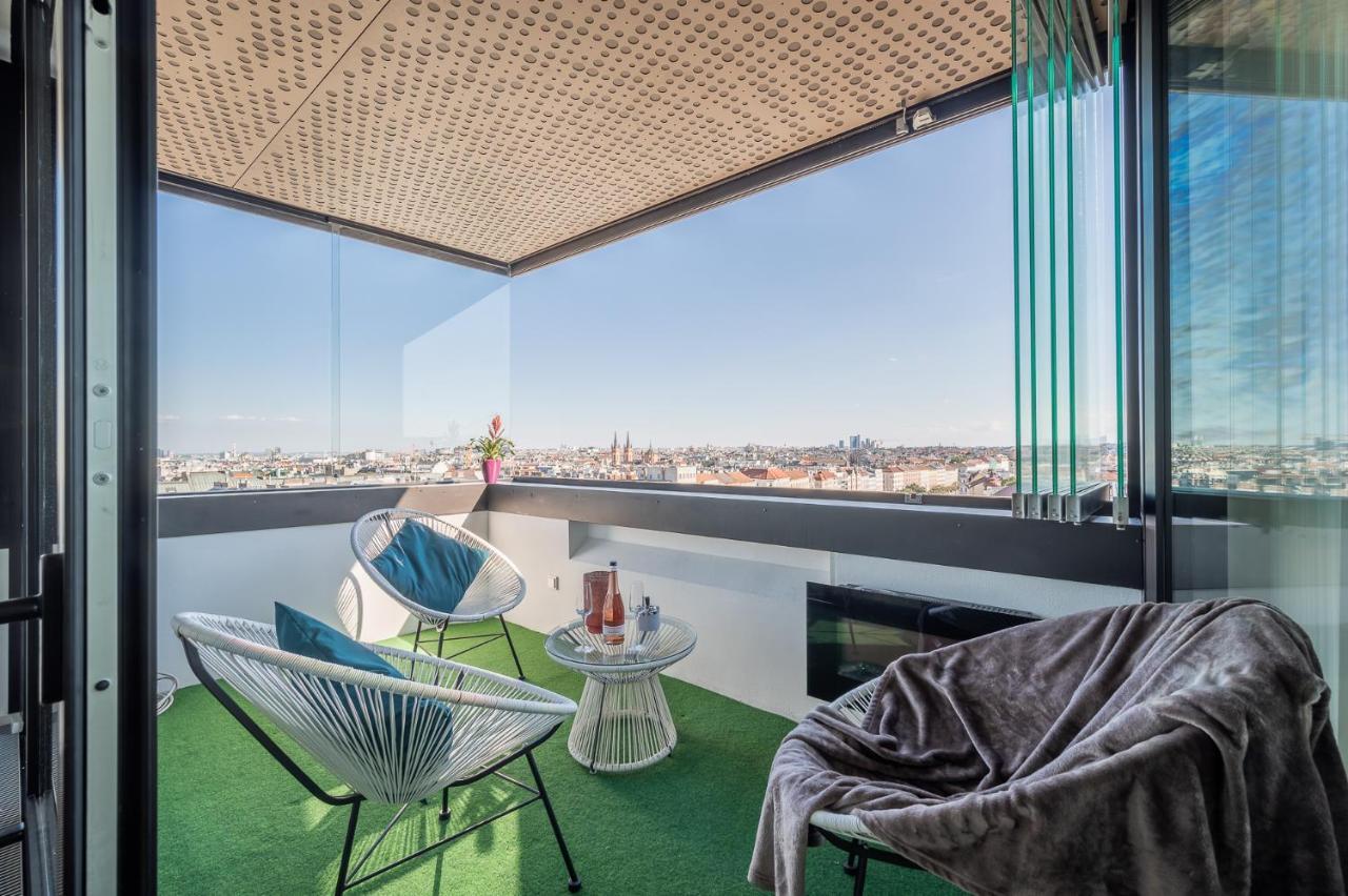 Skyflats Vienna - Rooftop Apartments Bagian luar foto