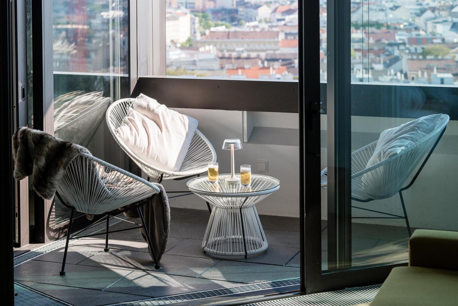 Skyflats Vienna - Rooftop Apartments Bagian luar foto