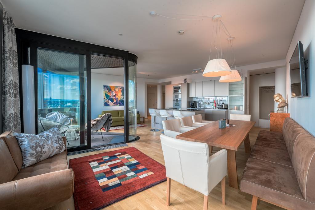 Skyflats Vienna - Rooftop Apartments Bagian luar foto