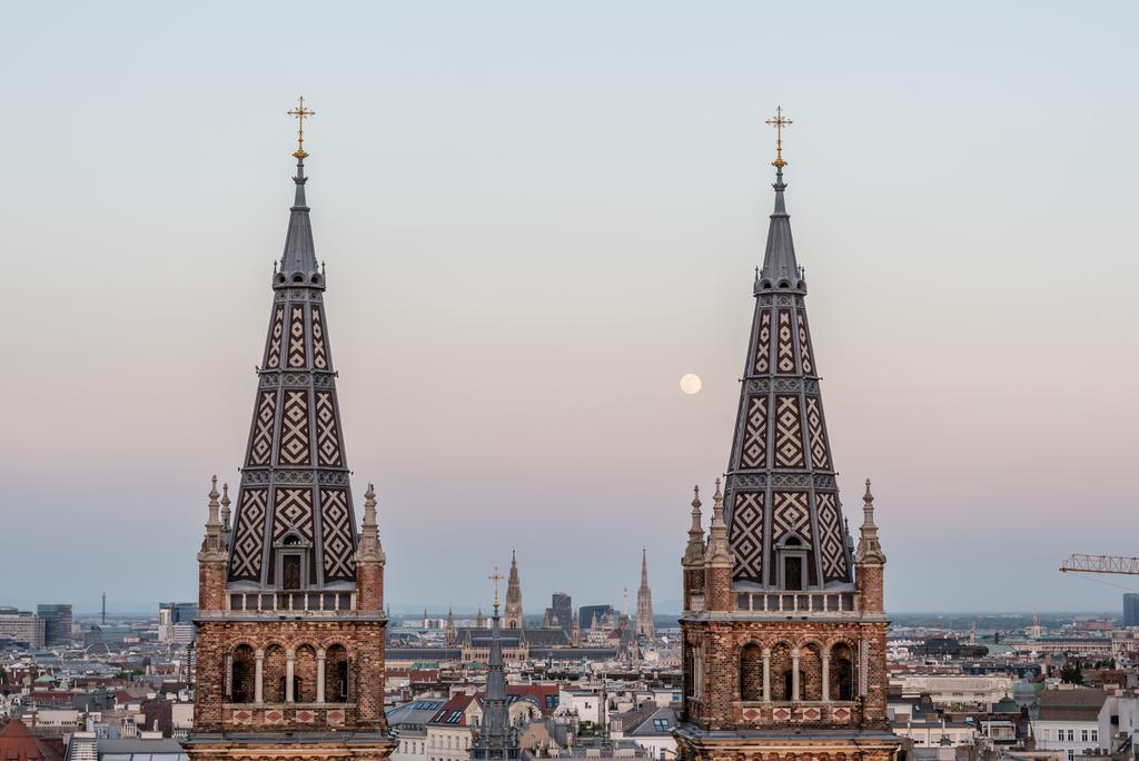 Skyflats Vienna - Rooftop Apartments Ruang foto